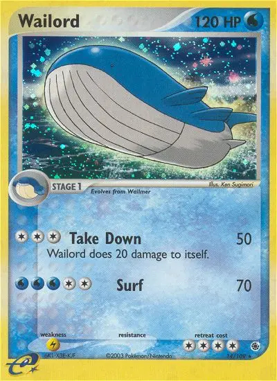 Image of the card Wailord