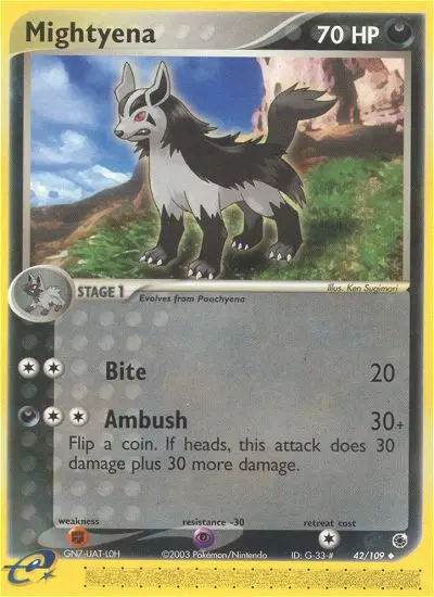 Image of the card Mightyena
