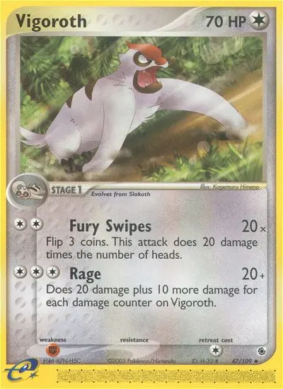 Image of the card Vigoroth