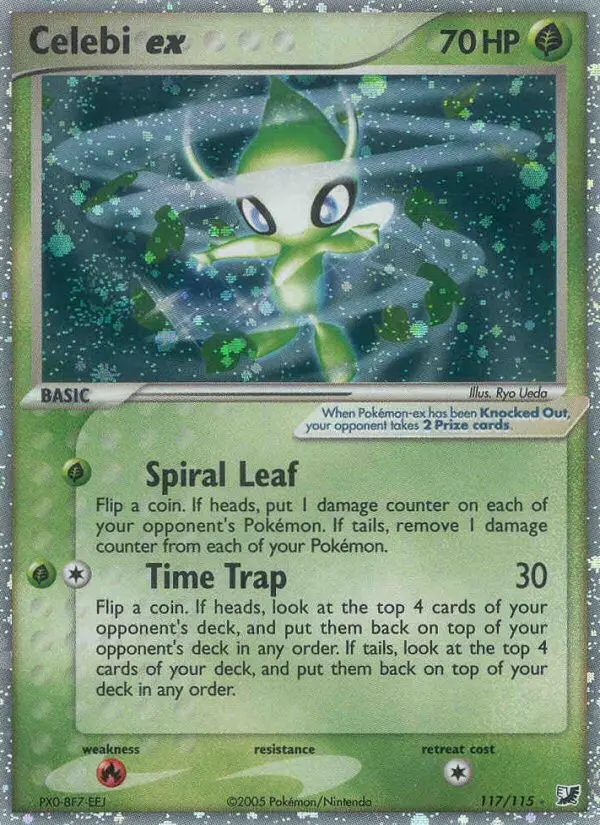Image of the card Celebi ex