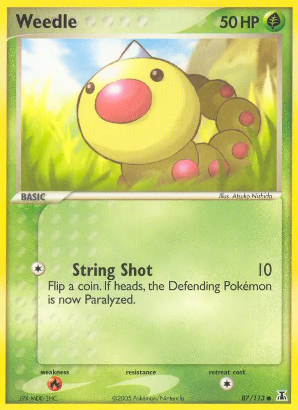 Image of the card Weedle
