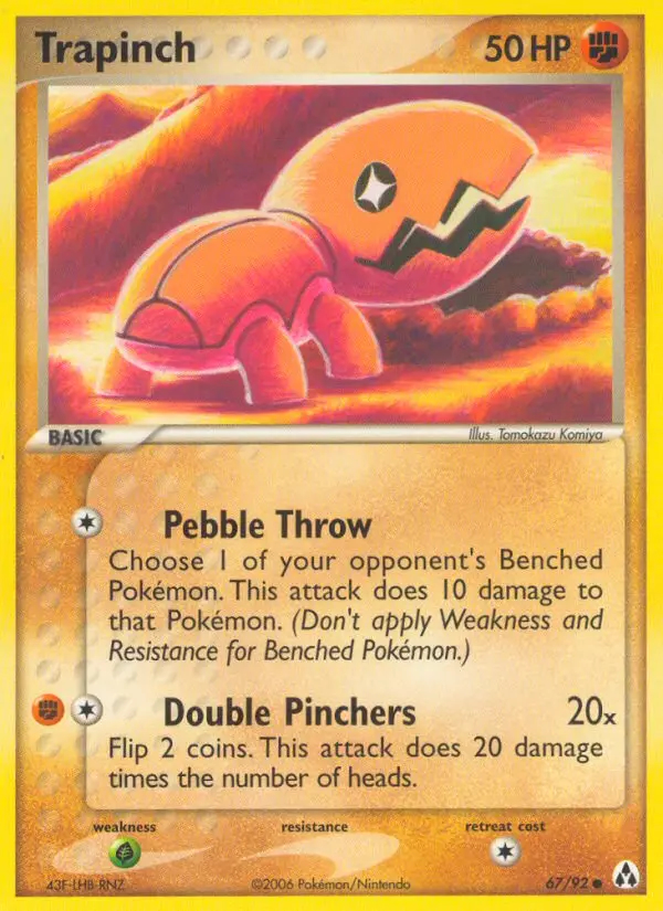 Image of the card Trapinch