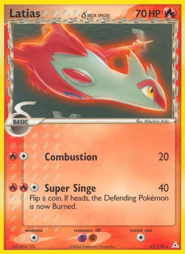 Image of the card Latias δ