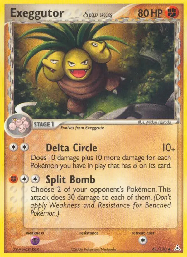 Image of the card Exeggutor δ