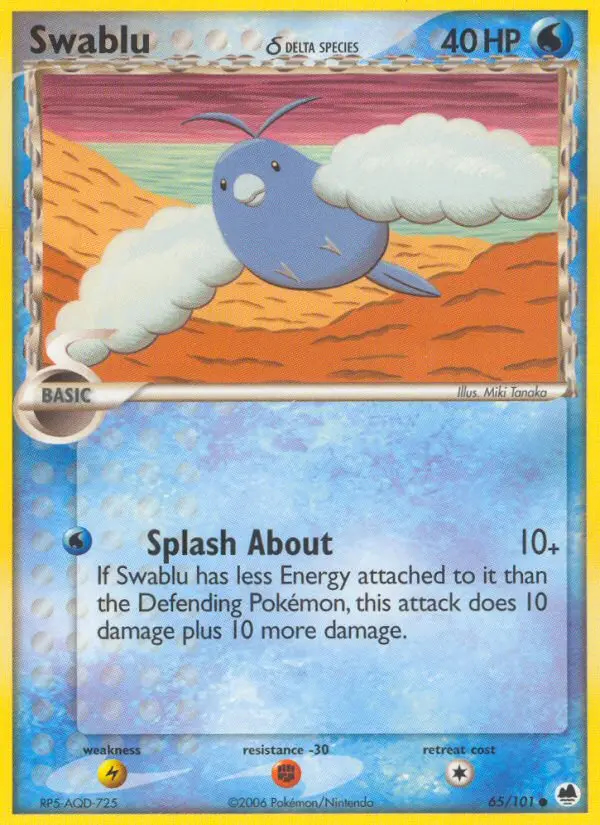 Image of the card Swablu δ