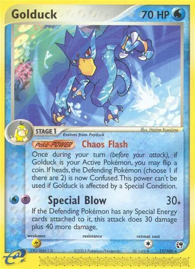 Image of the card Golduck
