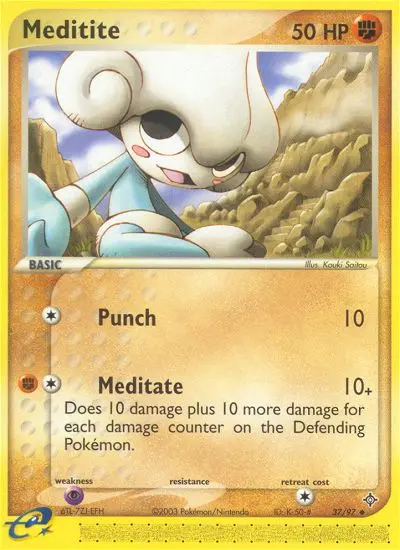 Image of the card Meditite