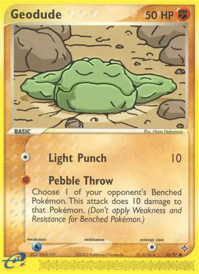 Image of the card Geodude