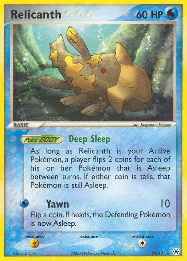 Image of the card Relicanth