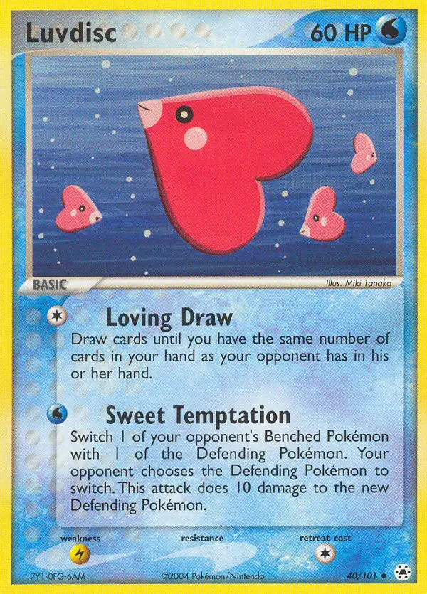Image of the card Luvdisc