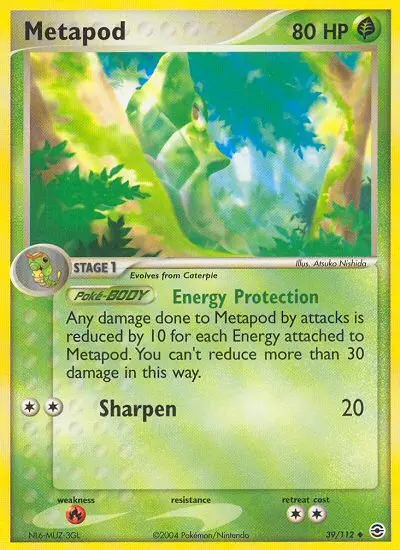 Image of the card Metapod