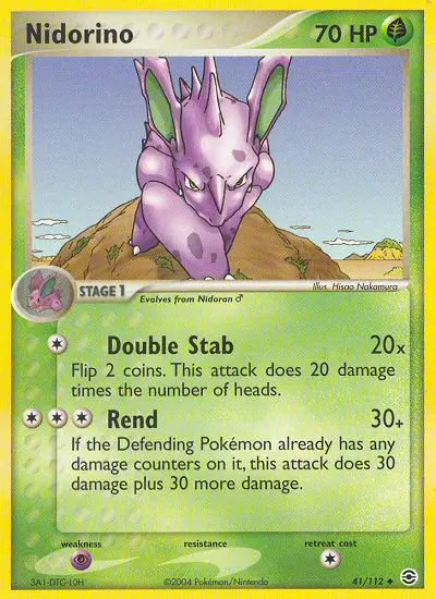 Image of the card Nidorino