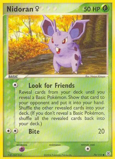 Image of the card Nidoran♀