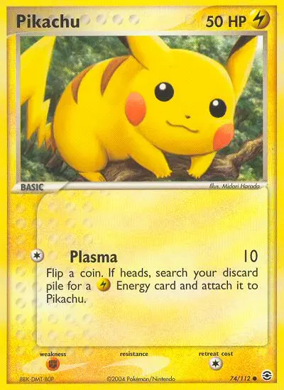 Image of the card Pikachu