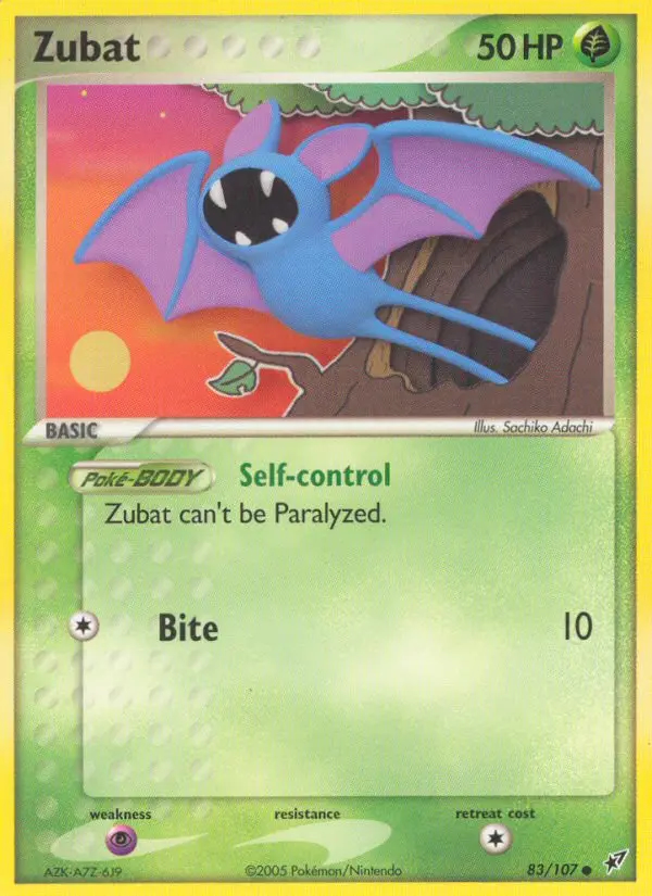 Image of the card Zubat
