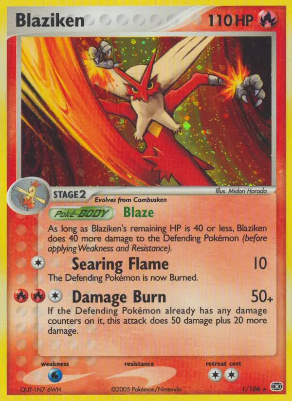 Image of the card Blaziken