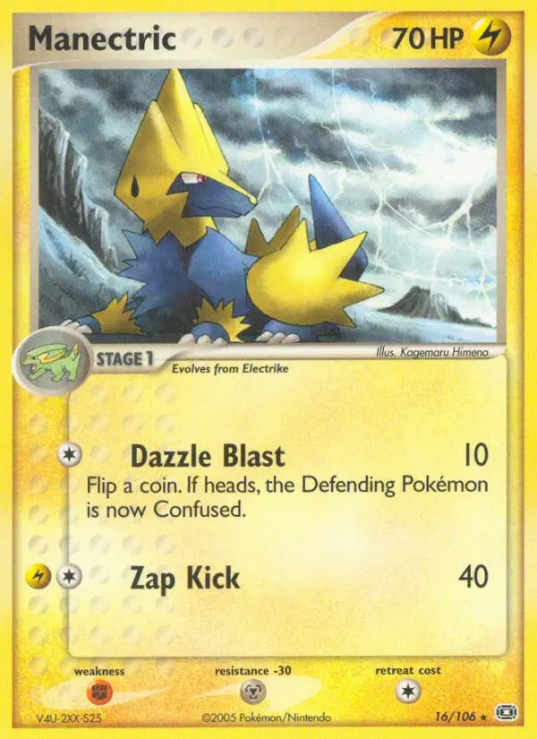 Image of the card Manectric