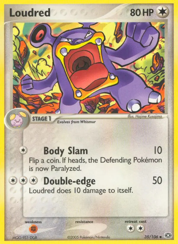 Image of the card Loudred