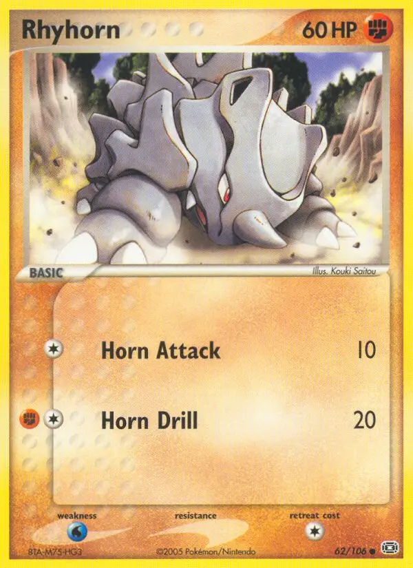 Image of the card Rhyhorn