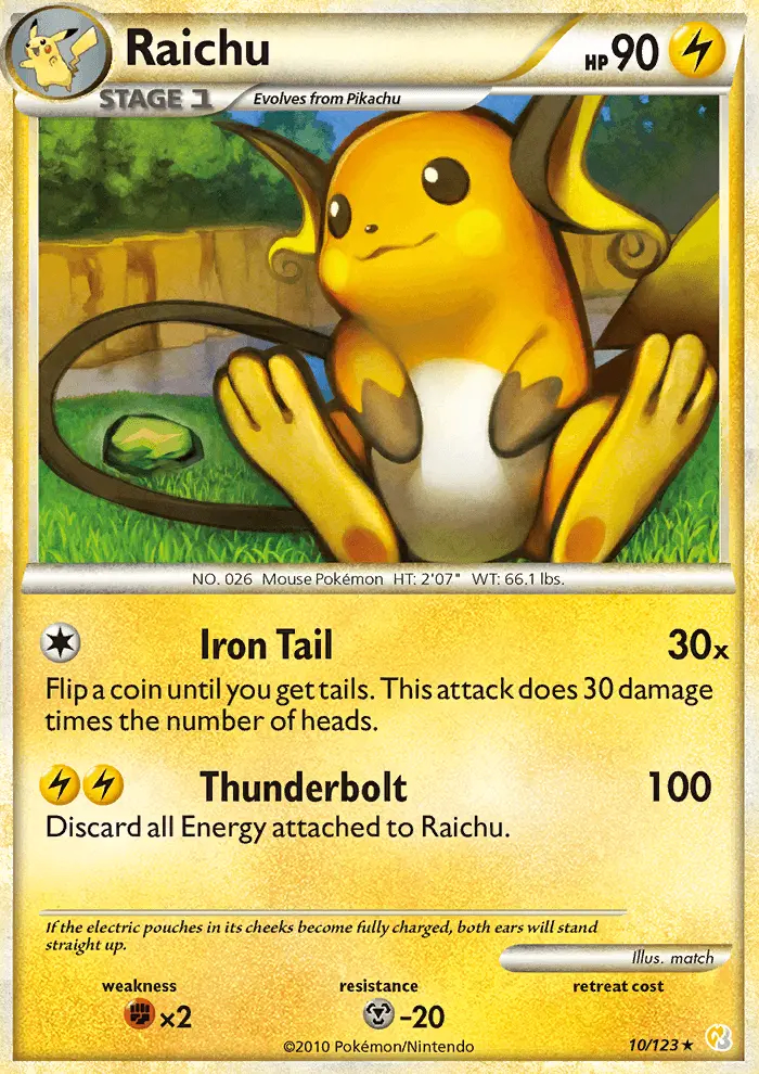 Image of the card Raichu