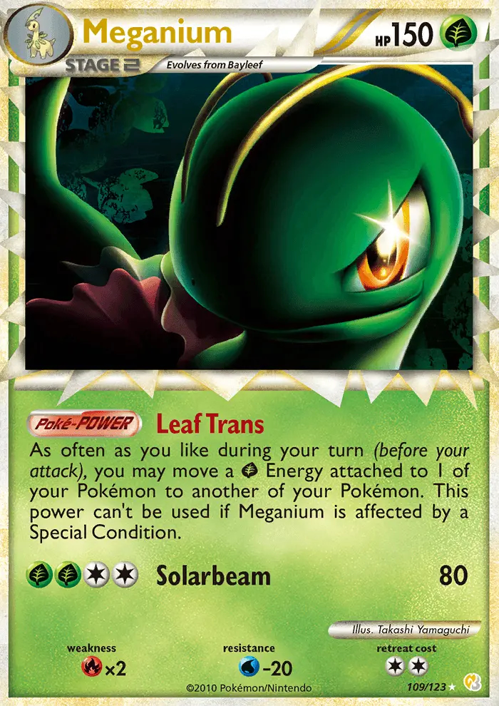 Image of the card Meganium