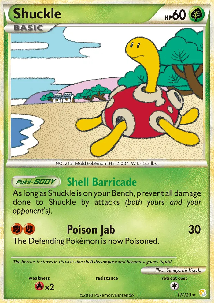 Image of the card Shuckle