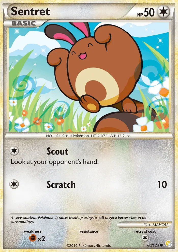Image of the card Sentret