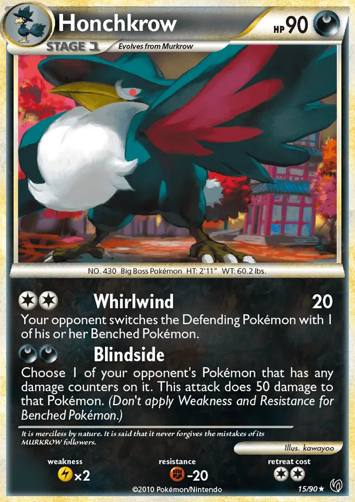 Image of the card Honchkrow