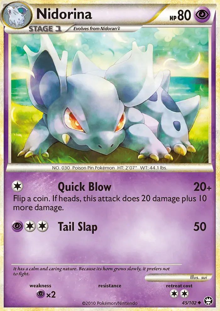 Image of the card Nidorina