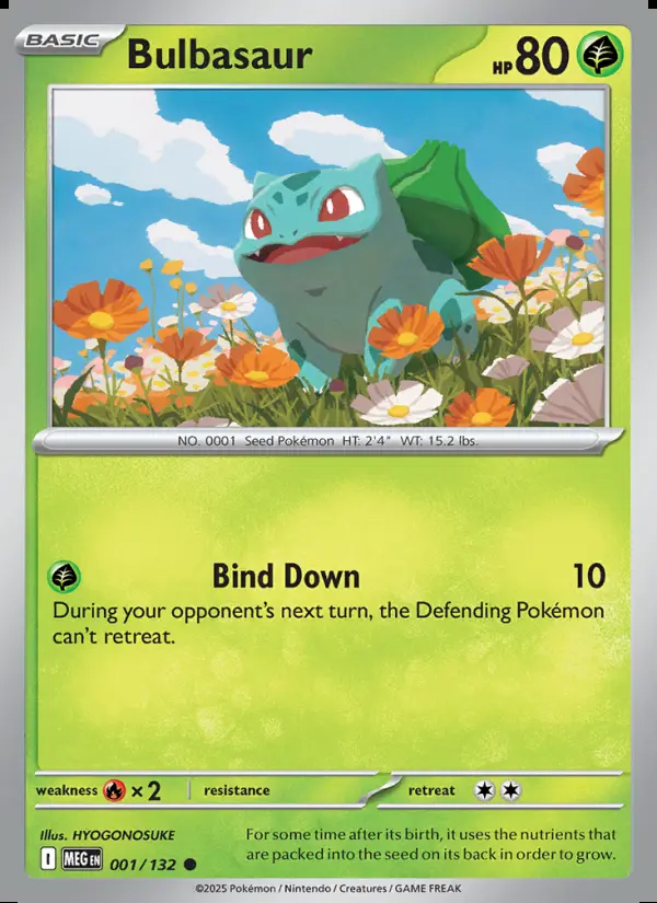 Image of the card Bulbasaur