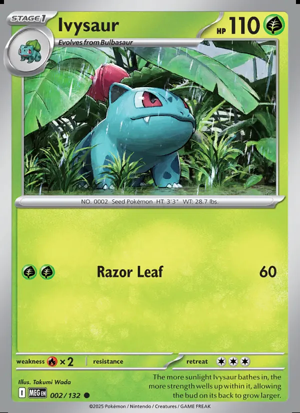Image of the card Ivysaur