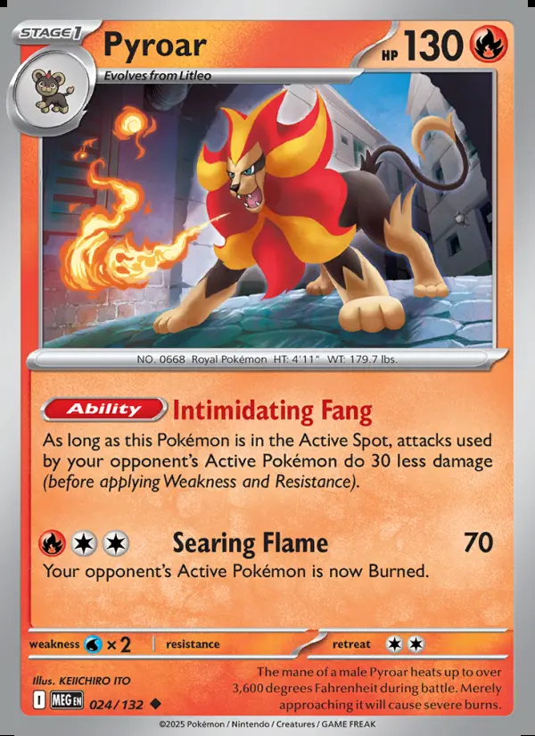 Image of the card Pyroar
