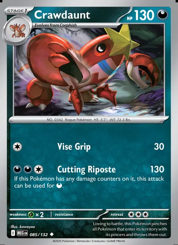 Image of the card Crawdaunt