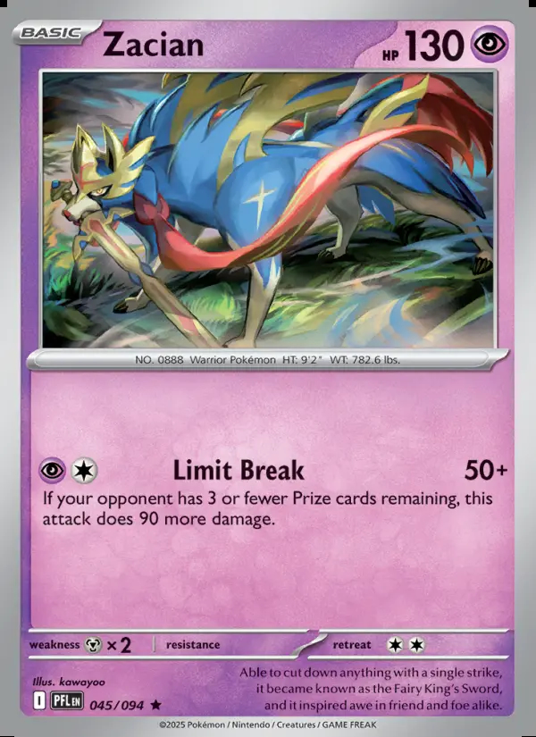 Image of the card Zacian