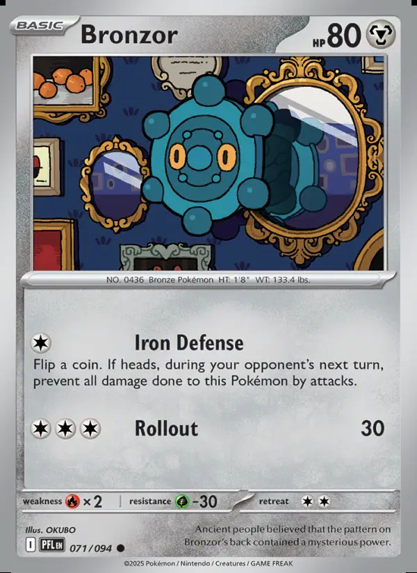 Image of the card Bronzor