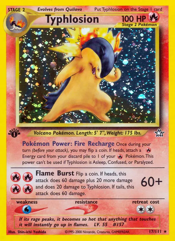 Image of the card Typhlosion