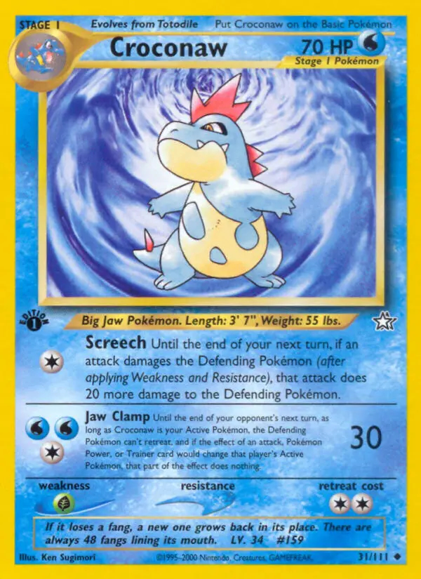 Image of the card Croconaw