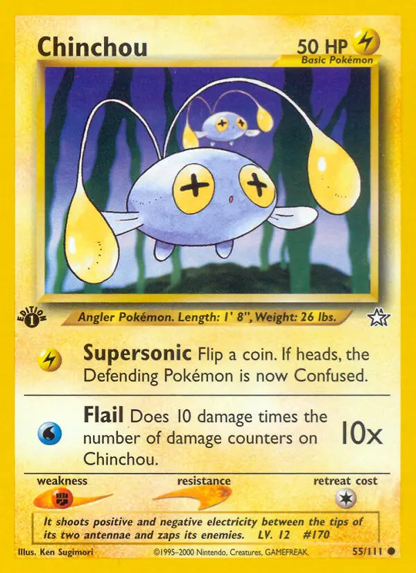 Image of the card Chinchou
