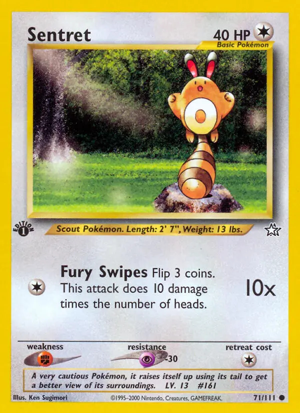 Image of the card Sentret