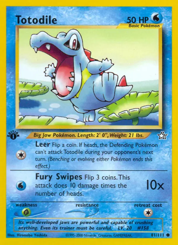 Image of the card Totodile