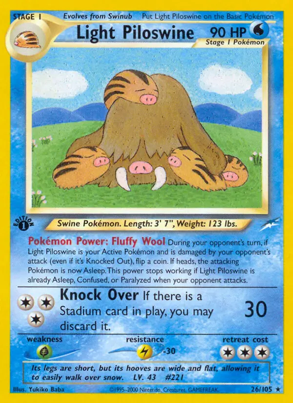 Image of the card Light Piloswine