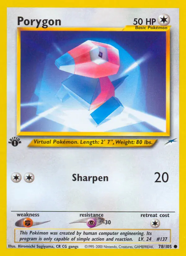 Image of the card Porygon