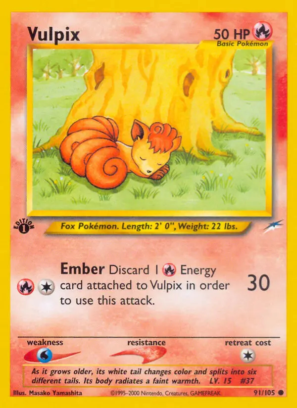Image of the card Vulpix