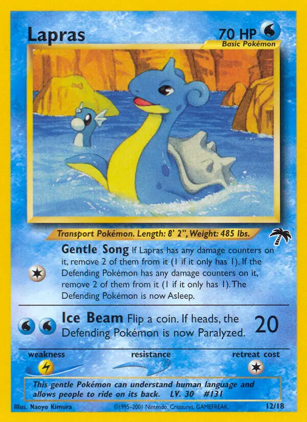 Image of the card Lapras