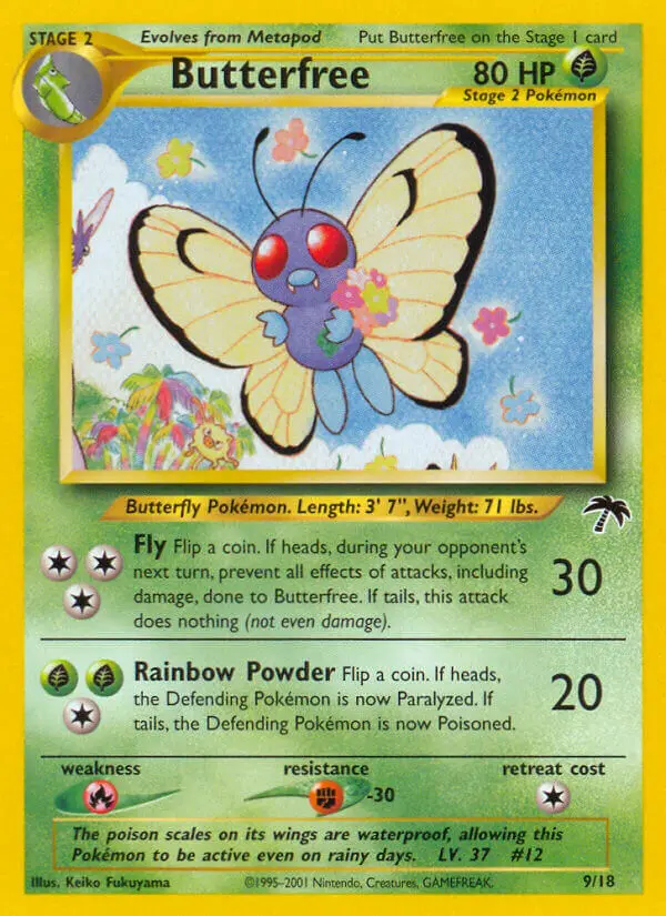 Image of the card Butterfree