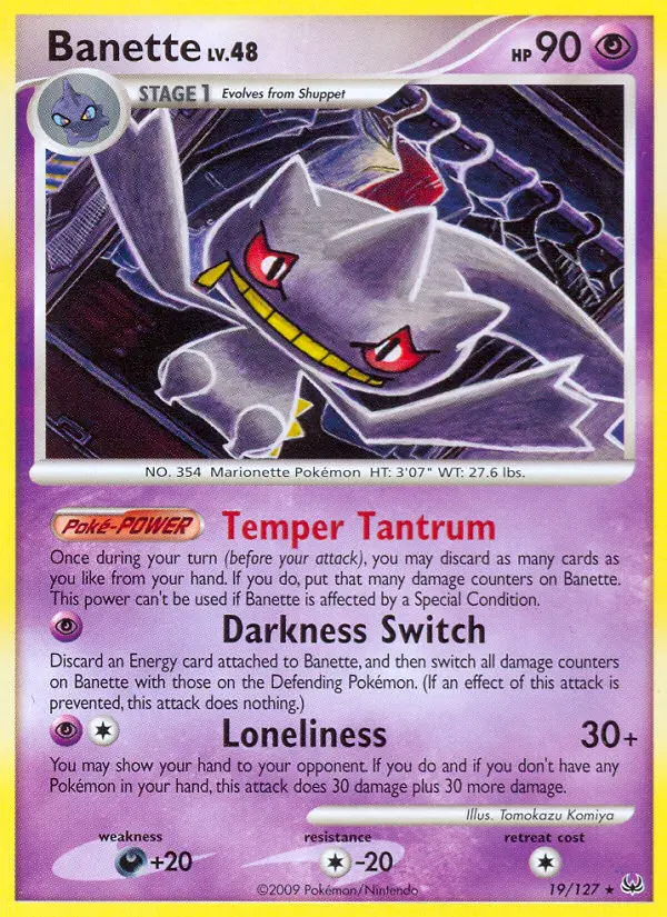 Image of the card Banette