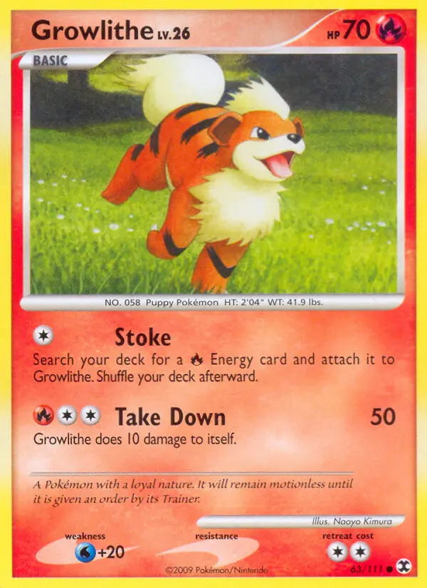 Image of the card Growlithe