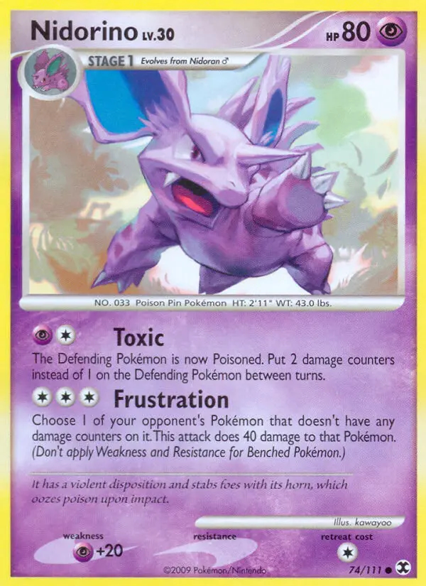 Image of the card Nidorino