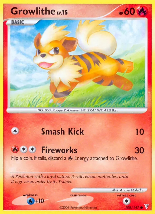 Image of the card Growlithe