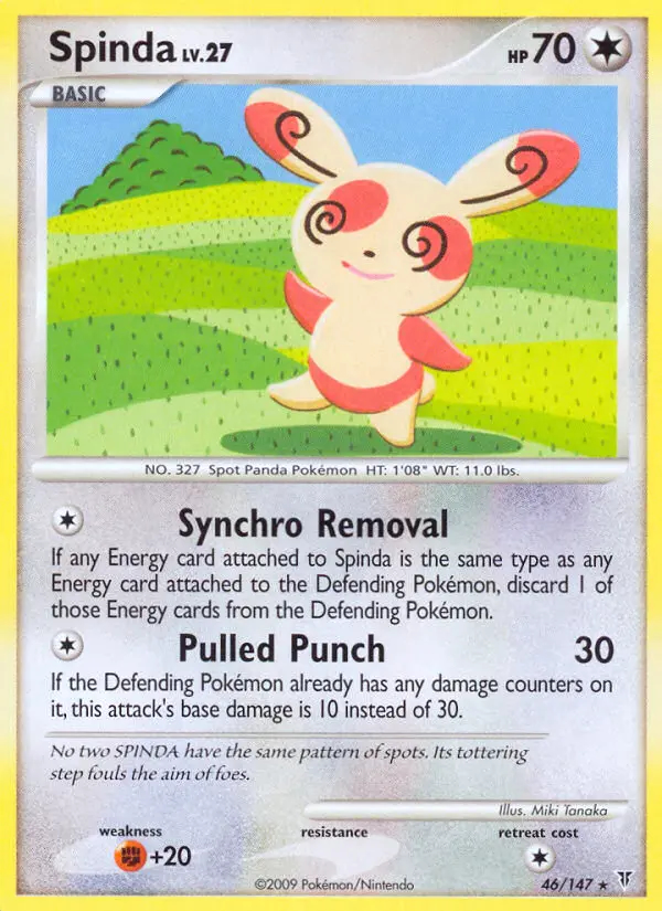 Image of the card Spinda